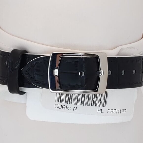 Caravelle Ladies Dress Watch By Bulova Crystal Bezel Reversible Strap 32mm - Picture 12 of 15